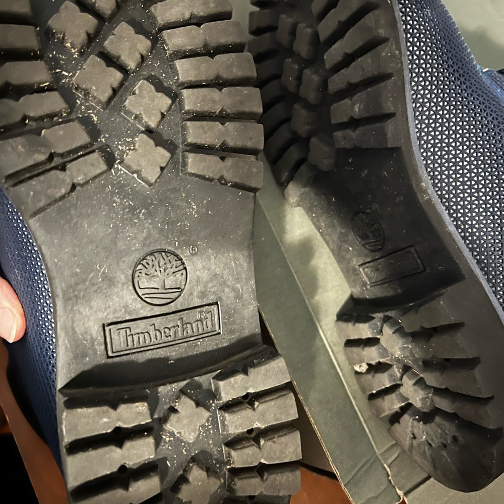 Waterproof Timberland Exo Web Tech Boots Navy - Picture 5 of 12